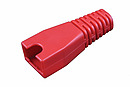 Produkt Ochrana RJ45 non-snag proof červená S45NSP-RD pro kabely s celkovým průměrem do 5,5 mm - Solarix - Ochrany