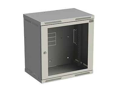 Produkt RozvadÄÄ nÃ¡stÄnnÃ½ SENSA 12U 400mm, dveÅe sklo, RAL 7035, SENSA-12U-64-11-G - Solarix - NÃ¡stÄnnÃ© 19"