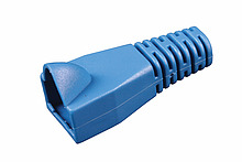 Produkt Ochrana RJ45 snag proof modrá S45SP-BU pro kabely s celkovým průměrem do 5,5 mm - Solarix - Ochrany