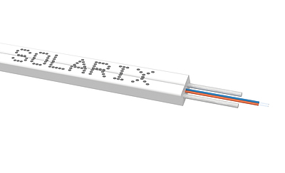 Produkt MDIC kabel Solarix 02vl 9/125 3mm LSOH E<sub>ca</sub> bílý 1000m SXKO-MDIC-2-OS-LSOH-WH - Solarix - Kabel optický