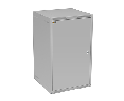 Produkt Rozvaděč nástěnný GrandN 20U 600mm, dveře plech, RAL 7035, GrandN-20U-66-21-G - Solarix - Nástěnné 19"