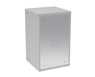 Produkt Rozvaděč nástěnný GrandN 20U 600mm, dveře plech, RAL 7035, GrandN-20U-66-21-G - Solarix - Nástěnné 19"