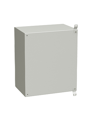 Produkt Rozvadeč nástěnný venkovní LC-20 15U 600x400 plechové dveře 3bodový zámek LC-20-15U-64-22-G - Solarix - Venkovní s vyšším IP