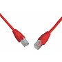 Produkt Patch kabel CAT5E SFTP PVC 20m červený snag-proof C5E-315RD-20MB - Solarix - Patch kabely
