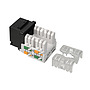 Produkt Zařezávací keystone Solarix CAT5E UTP svorkovnice 90° SXKJ-5E-UTP-BK-90 - Solarix - Keystony