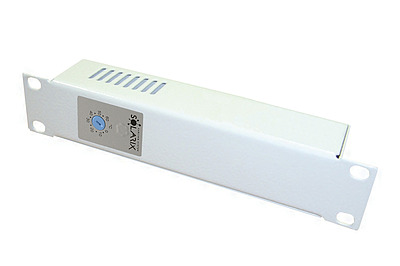 Produkt TermostatickÃ¡ jednotka 1U bimetalovÃ¡ pro chlazenÃ­ RAL 7035 do 19" liÅ¡t, BTR-10-C-G - Solarix - VenkovnÃ­ termoizolovanÃ½