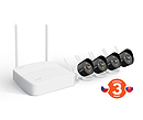 Produkt Tenda K4W-3TC Wireless Video Security Kit 2K (3MP) NVR CCTV 4CH + 4x kamera - Tenda - Zabezpečení