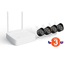 Produkt Tenda K4W-3TC Wireless Video Security Kit 2K (3MP) NVR CCTV 4CH + 4x kamera - Tenda - Zabezpečení