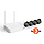 Produkt Tenda K4W-3TC Wireless Video Security Kit 2K (3MP) NVR CCTV 4CH + 4x kamera - Tenda - Zabezpečení