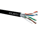 Produkt Instalační kabel Solarix CAT6A STP PE F<sub>ca</sub> 500m/cívka SXKD-6A-STP-PE - Solarix - Kabely drát