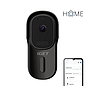 Produkt iGET HOME Doorbell DS1 Black - inteligentní bateriový videozvonek s FullHD přenosem obrazu a zvuku - iGET - Chytrá domácnost