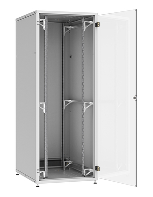 Produkt Rozvaděč LC-50 45U, 800x1000 RAL 7035, skleněné dveře - Solarix - Stojanové 19"