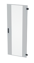 Produkt Dveře plechové s perforací LC-50, 42U, šířky 800, RAL7035, 3bodový zámek - Solarix - Příslušenství