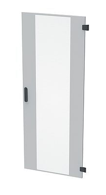 Produkt DveÅe plechovÃ© s perforacÃ­ LC-50, 42U, Å¡Ã­Åky 800, RAL7035, 3bodovÃ½ zÃ¡mek - Solarix - PÅÃ­sluÅ¡enstvÃ­