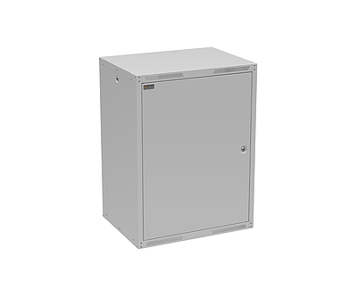 Produkt RozvadÄÄ nÃ¡stÄnnÃ½ GrandN DUO 16U 450mm, dveÅe plech, RAL 7035, GrandND-16U-645-21-G - Solarix - NÃ¡stÄnnÃ© 19"