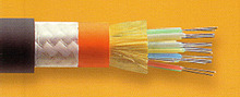 Produkt Univerzální kabel velmi odolný CDAD 50/125, 4 vl. Tight Buffer 7,9mm, - Optral - Kabel optický