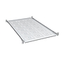 Produkt Police 19" 1U 750mm pevná RAL 7035, úchyt na přední i zadní lišty UP-17-G - Solarix - 19" příslušenství