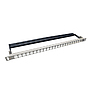 Produkt 19" modulární neosazený high-density patch panel Solarix 24 portů 0,5U SX24HDM-0-STP-SL-UNI - Solarix - Patch panely