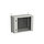Produkt Rozvadeč nástěnný venkovní LC-20 9U 600x300 prosklené dveře 2x1bodový zámek LC-20-9U-63-11-G - Solarix - Venkovní s vyšším IP