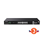 Produkt Tenda TEG2220P-16-250W Cloud PoE Managed Gigabit Switch, 16x PoE, 18x RJ45, 2x SFP - Tenda - Switche